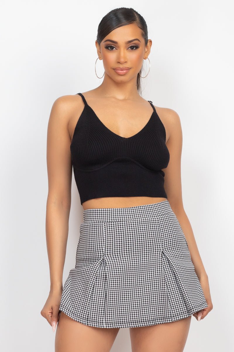 Sleeveless Sweater Top - House of Drip Apparel