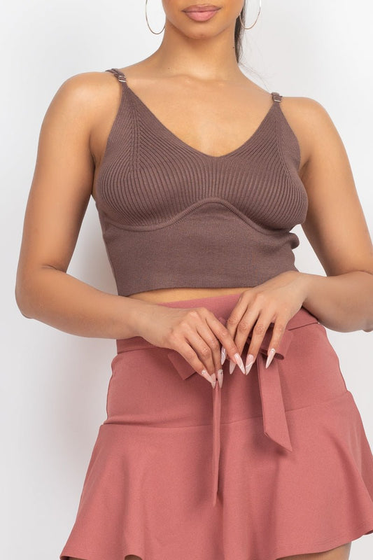 Sleeveless Sweater Top - House of Drip Apparel