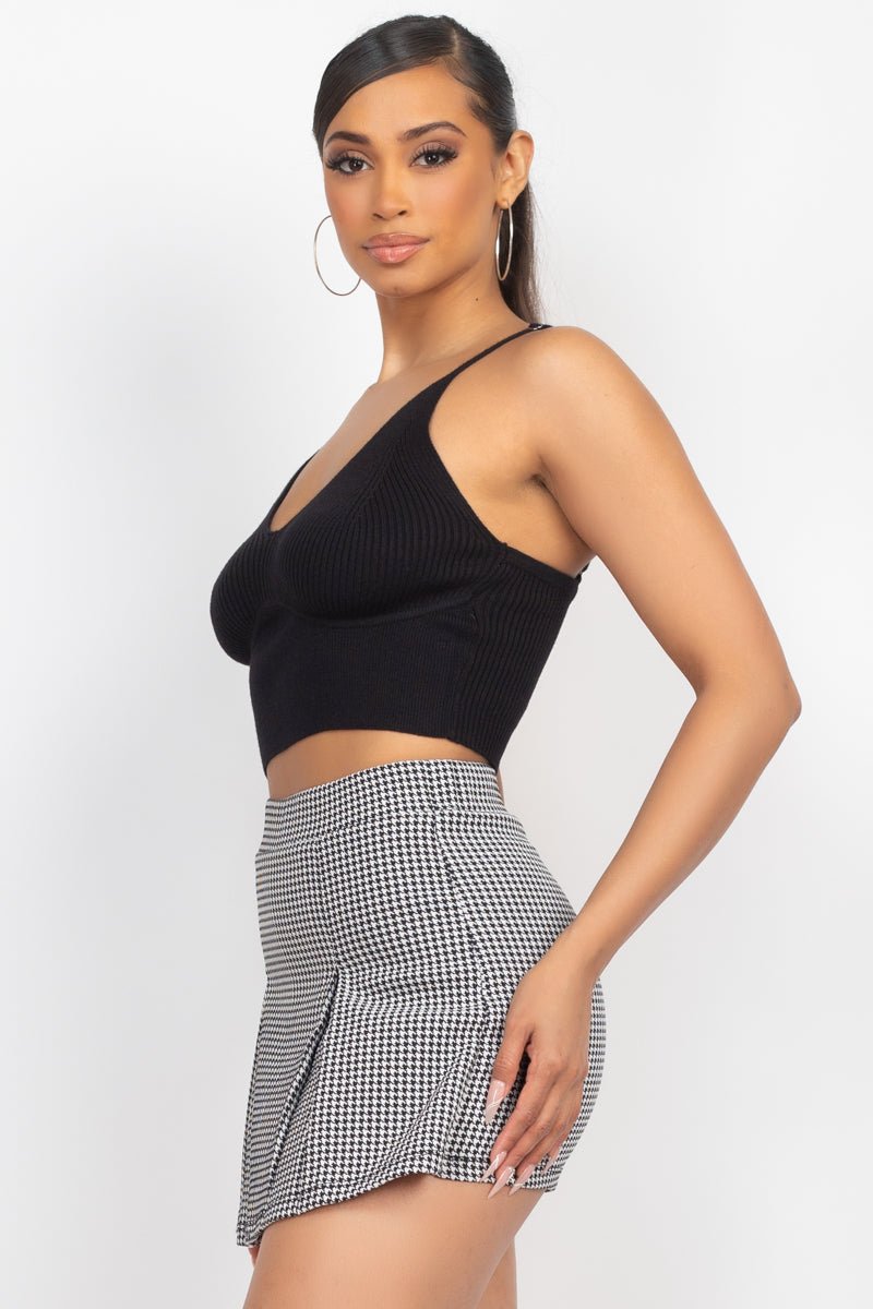 Sleeveless Sweater Top - House of Drip Apparel