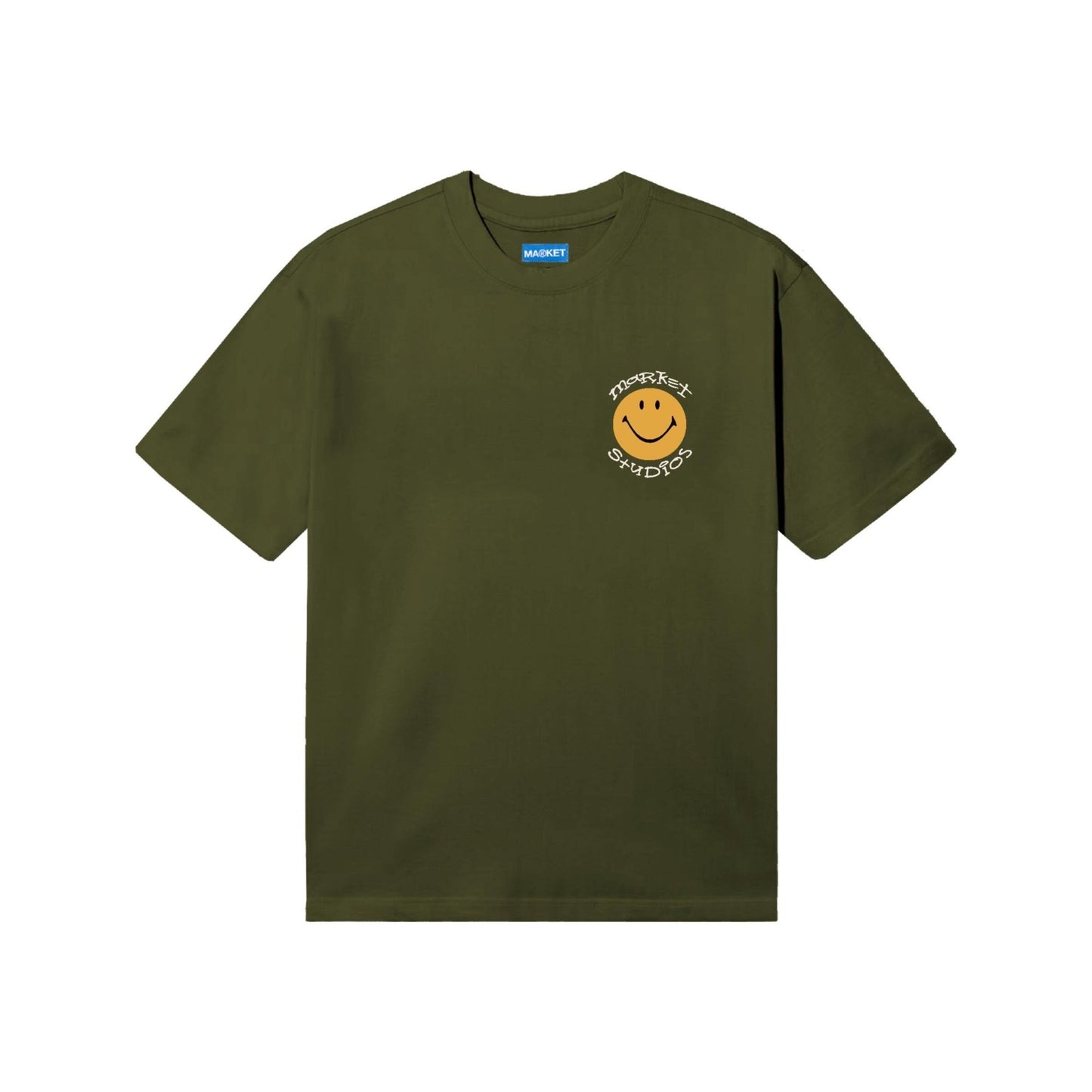 Smiley Arc T-Shirt - Market - House of Drip Apparel