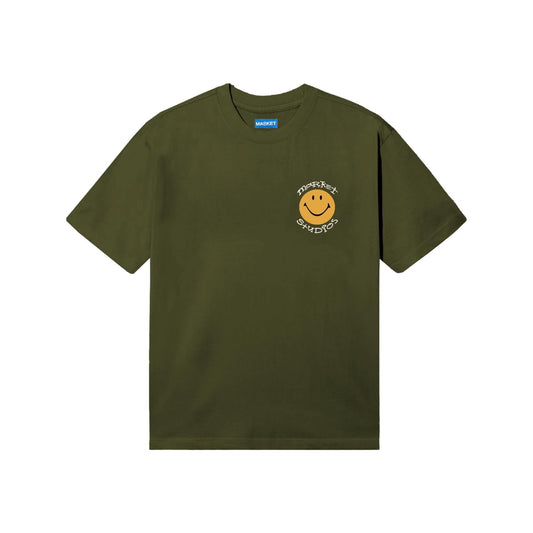 Smiley Arc T-Shirt - Market - House of Drip Apparel