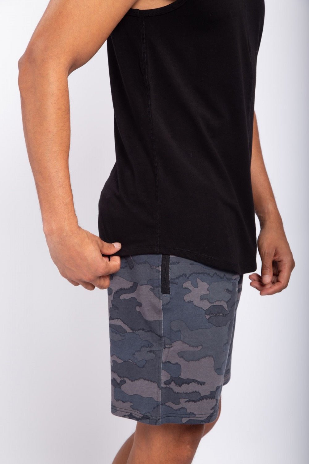 Tank Top With Curved Hem - House of Drip Apparel