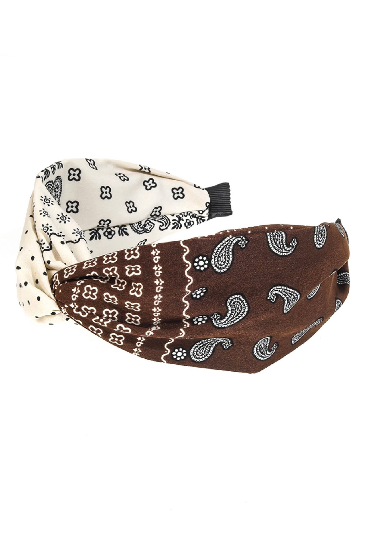 Two Tone Paisley Headband - House of Drip Apparel