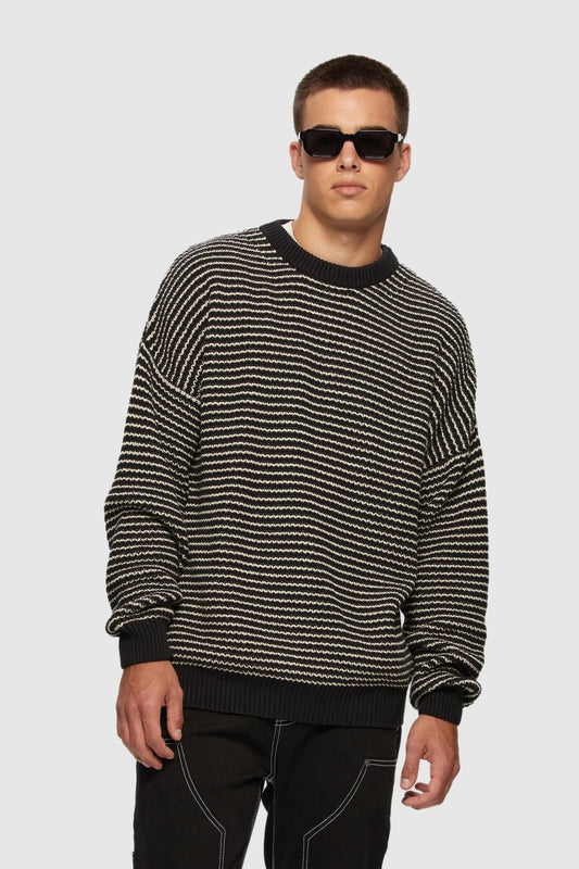 Waffle Knit Crew - Kuwalla - House of Drip Apparel