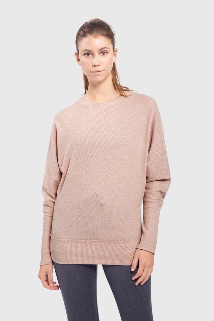 Waffle Knit Long Sleeve Shirt - House of Drip Apparel