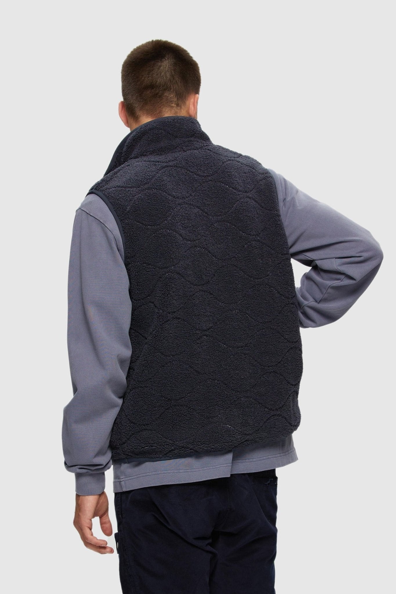 Wave Sherpa Vest - Kuwalla - House of Drip Apparel